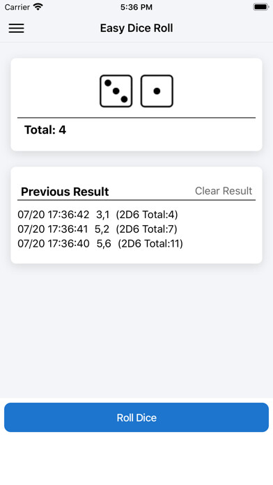Emulate iPhone app Easy Dice Roll using MyAndroid Emulate iPhone app Easy Dice Roll using MyAndroid