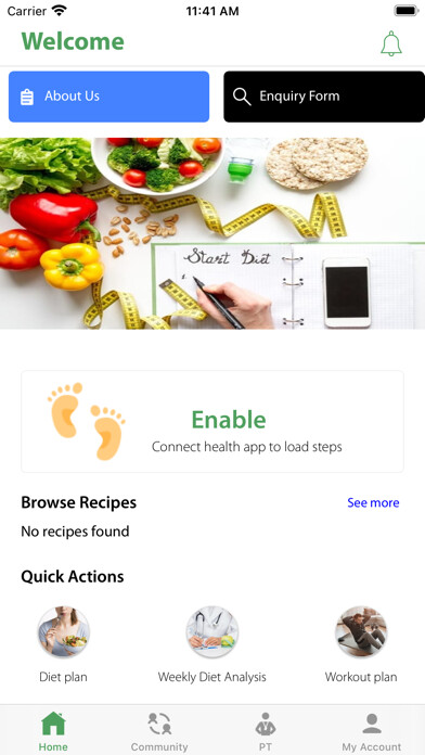 Emulate iPhone app Easy diet with Sneha Fafat using MyAndroid