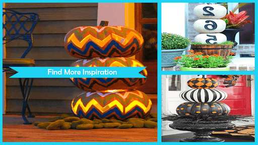 Run android online APK Easy DIY Chevron Pumpkin Topiary from MyAndroid or emulate Easy DIY Chevron Pumpkin Topiary using MyAndroid