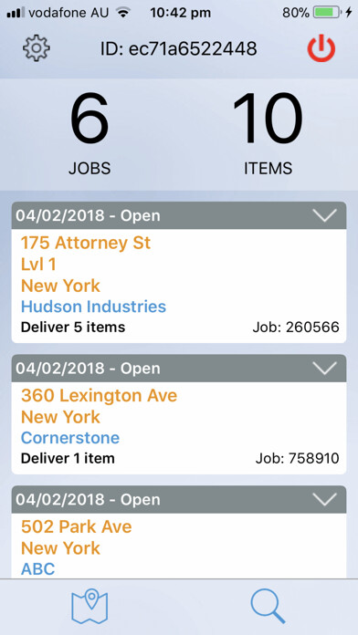 Emulate iPhone app EasyDrop - Proof of Delivery using MyAndroid Emulate iPhone app EasyDrop - Proof of Delivery using MyAndroid