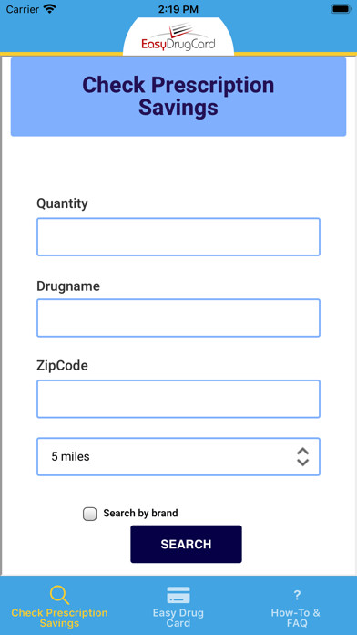 Emulate iPhone app Easy Drug Card using MyAndroid Emulate iPhone app Easy Drug Card using MyAndroid