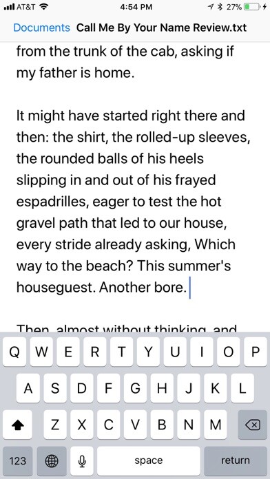 Emulate iPhone app EasyEditText using MyAndroid