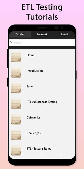 Run android online APK Easy ETL Testing Tutorial from MyAndroid or emulate Easy ETL Testing Tutorial using MyAndroid