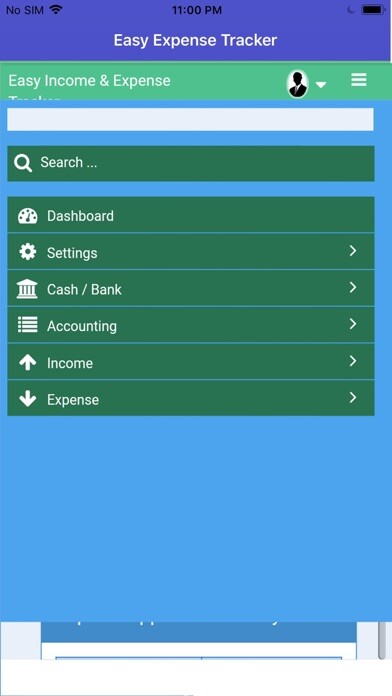 Emulate iPhone app Easy Expense Tracker Manager using MyAndroid Emulate iPhone app Easy Expense Tracker Manager using MyAndroid