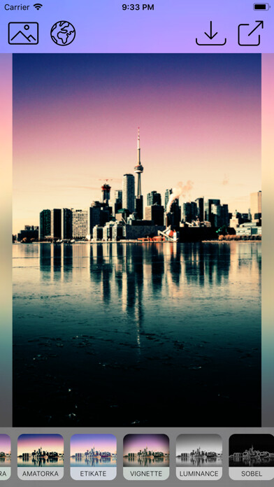 Emulate iPhone app Easy Filters using MyAndroid Emulate iPhone app Easy Filters using MyAndroid