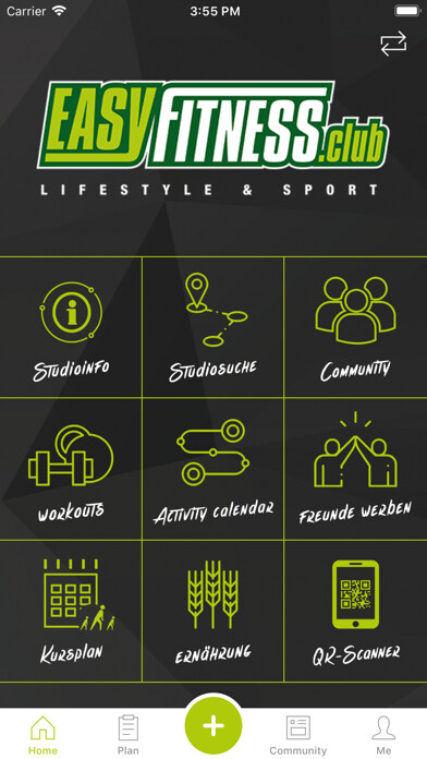 Emulate iPhone app EASYFITNESS.club using MyAndroid Emulate iPhone app EASYFITNESS.club using MyAndroid