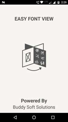 Emulate Android APK Easy Font View