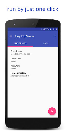 Run android online APK Easy Ftp Server from MyAndroid or emulate Easy Ftp Server using MyAndroid Run android online APK Easy Ftp Server from MyAndroid or emulate Easy Ftp Server using MyAndroid