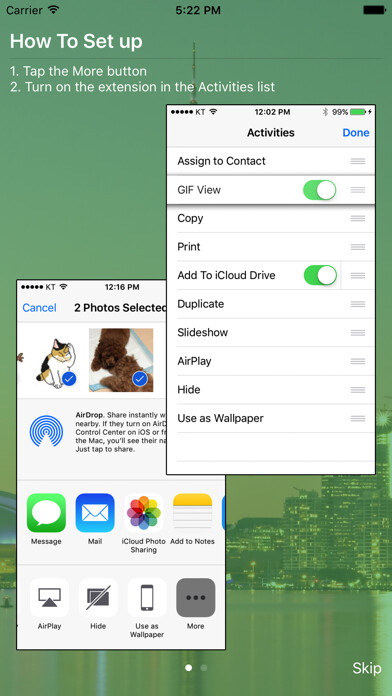 Emulate iPhone app Easy GIF Viewer using MyAndroid Emulate iPhone app Easy GIF Viewer using MyAndroid