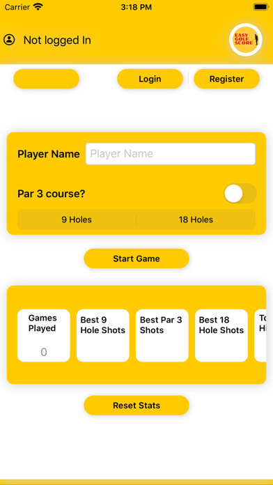 Emulate iPhone app Easy Golf Score using MyAndroid Emulate iPhone app Easy Golf Score using MyAndroid