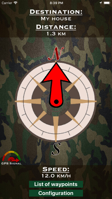 Emulate iPhone app Easy_GPS Pro using MyAndroid