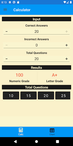 Run android online APK Easy Grader from MyAndroid or emulate Easy Grader using MyAndroid