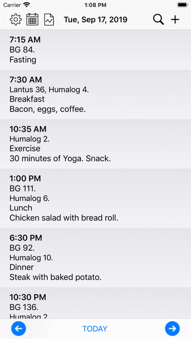Emulate iPhone app Easy Health Tracker using MyAndroid Emulate iPhone app Easy Health Tracker using MyAndroid