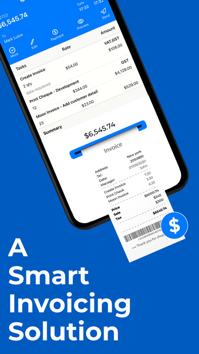 Emulate iPhone app Easy Invoice Maker App by Moon using MyAndroid Emulate iPhone app Easy Invoice Maker App by Moon using MyAndroid