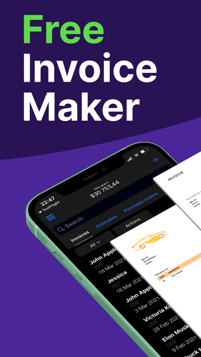 Emulate iPhone app Easy Invoice Maker App using MyAndroid Emulate iPhone app Easy Invoice Maker App using MyAndroid
