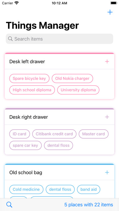 Emulate iPhone app Easy Item Manager using MyAndroid Emulate iPhone app Easy Item Manager using MyAndroid