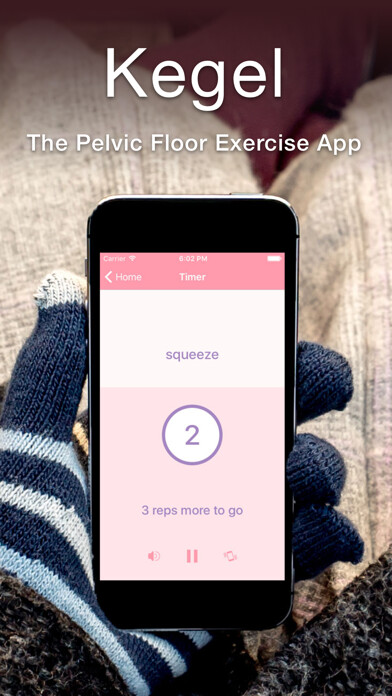 Emulate iPhone app Easy Kegel using MyAndroid