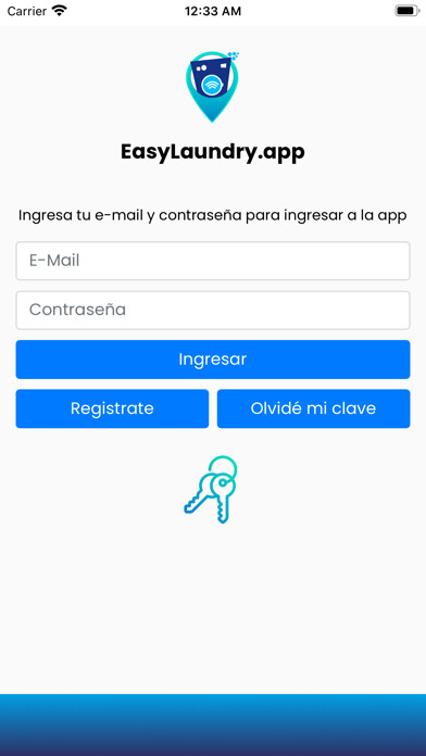 Emulate iPhone app Easy Laundry app using MyAndroid