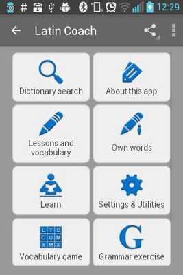 Emulate Android APK Easy Learn Latin