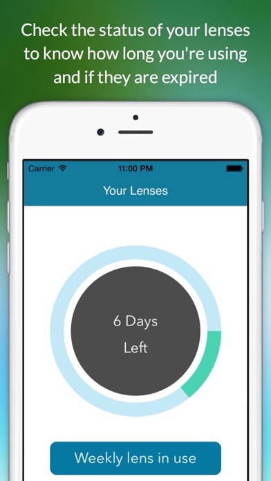 Emulate iPhone app EasyLens - Contact Lenses Tracker & Reminder using MyAndroid Emulate iPhone app EasyLens - Contact Lenses Tracker & Reminder using MyAndroid