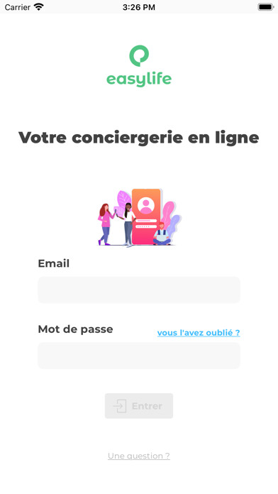 Emulate iPhone app Easylife - Mon espace using MyAndroid Emulate iPhone app Easylife - Mon espace using MyAndroid