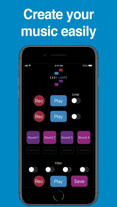 Emulate iPhone app EasyLoops: for music creators using MyAndroid Emulate iPhone app EasyLoops: for music creators using MyAndroid