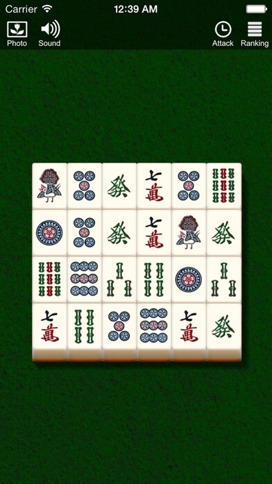 Emulate iPhone app Easy! Mahjong Solitaire using MyAndroid