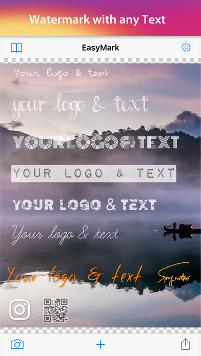Emulate iPhone app EasyMark + watermark using MyAndroid Emulate iPhone app EasyMark + watermark using MyAndroid
