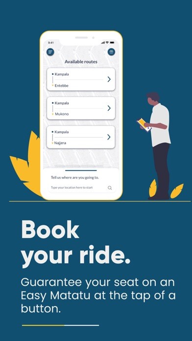Emulate iPhone app Easy Matatu using MyAndroid