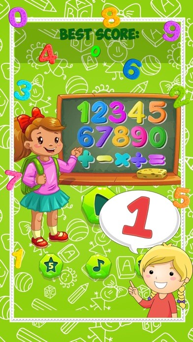 Emulate iPhone app Easy Math Quiz to Train Number Puzzle using MyAndroid