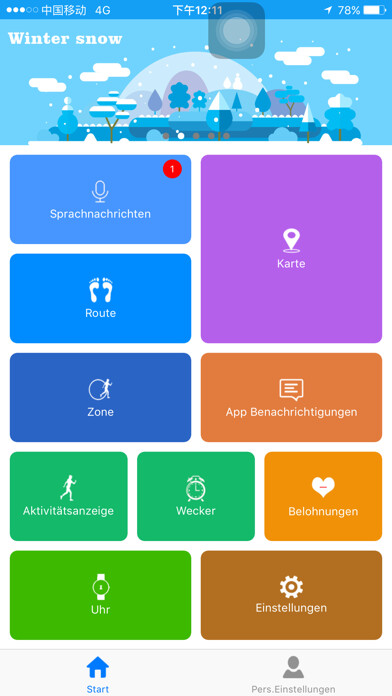 Emulate iPhone app EASYmaxx Smartwatch using MyAndroid