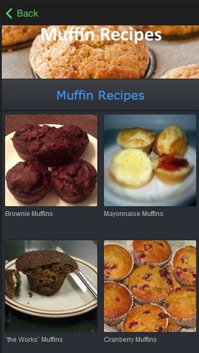 Emulate iPhone app Easy Muffin Recipes using MyAndroid Emulate iPhone app Easy Muffin Recipes using MyAndroid