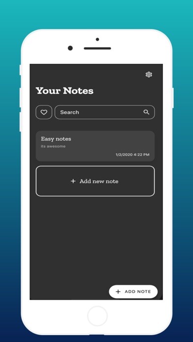 Emulate iPhone app Easy Notes App using MyAndroid Emulate iPhone app Easy Notes App using MyAndroid