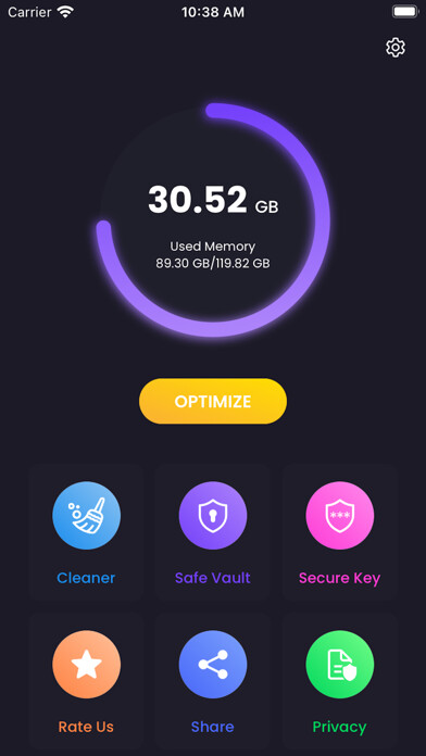 Emulate iPhone app Easy Phone Cleaner Master using MyAndroid Emulate iPhone app Easy Phone Cleaner Master using MyAndroid