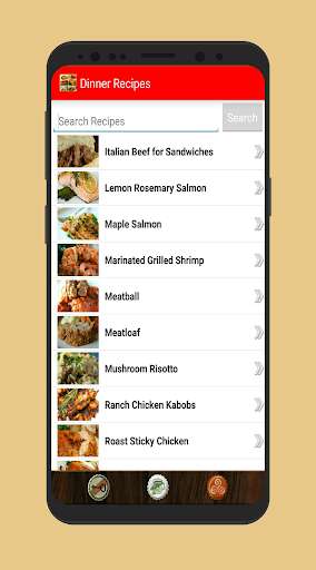 Run android online APK Easy Recipes : Dinner Offline App from MyAndroid or emulate Easy Recipes : Dinner Offline App using MyAndroid