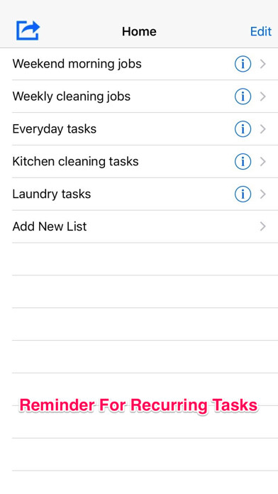 Emulate iPhone app Easy Recurring Tasks Reminder using MyAndroid Emulate iPhone app Easy Recurring Tasks Reminder using MyAndroid
