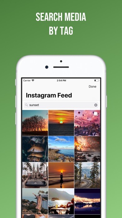 Emulate iPhone app Easy Repost for Instagram using MyAndroid