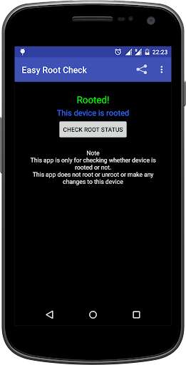 Run android online APK Easy Root Check from MyAndroid or emulate Easy Root Check using MyAndroid