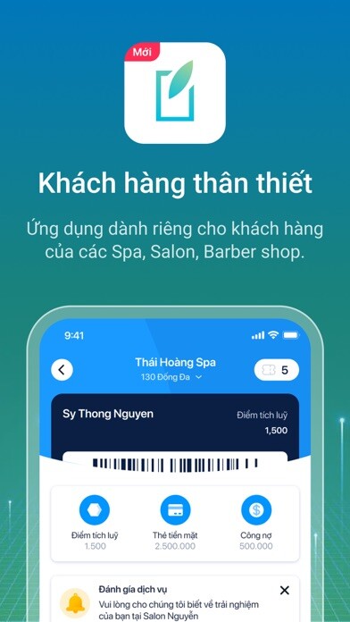 Emulate iPhone app EasySalon - Khách Thân Thiết using MyAndroid
