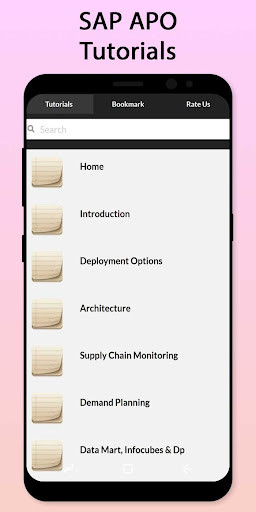 Run android online APK Easy SAP APO Tutorial from MyAndroid or emulate Easy SAP APO Tutorial using MyAndroid
