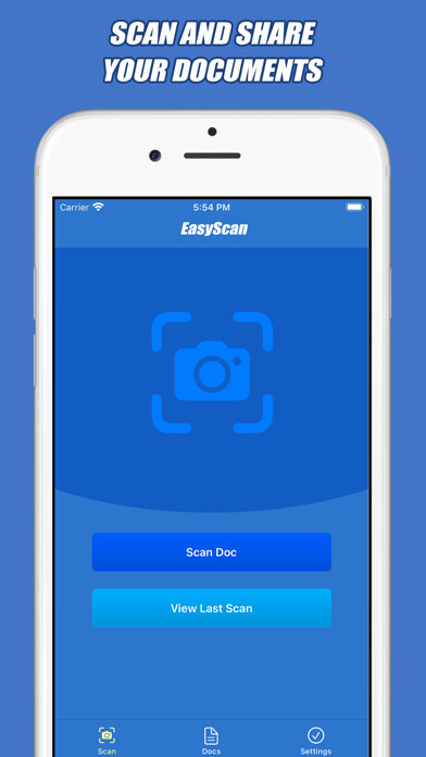 Emulate iPhone app EasyScan: Document Scanner using MyAndroid Emulate iPhone app EasyScan: Document Scanner using MyAndroid