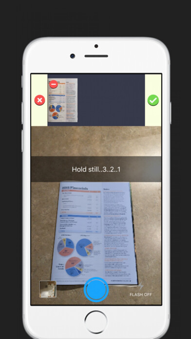 Emulate iPhone app Easy Scanner - Scan Multiple Pages to PDF FREE using MyAndroid