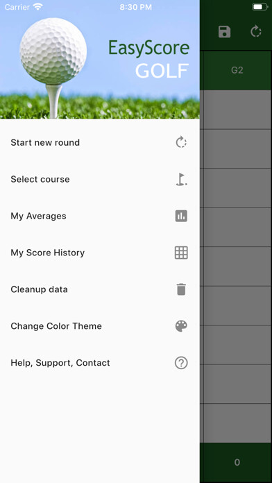 Emulate iPhone app EasyScore Golf Scorecard using MyAndroid Emulate iPhone app EasyScore Golf Scorecard using MyAndroid
