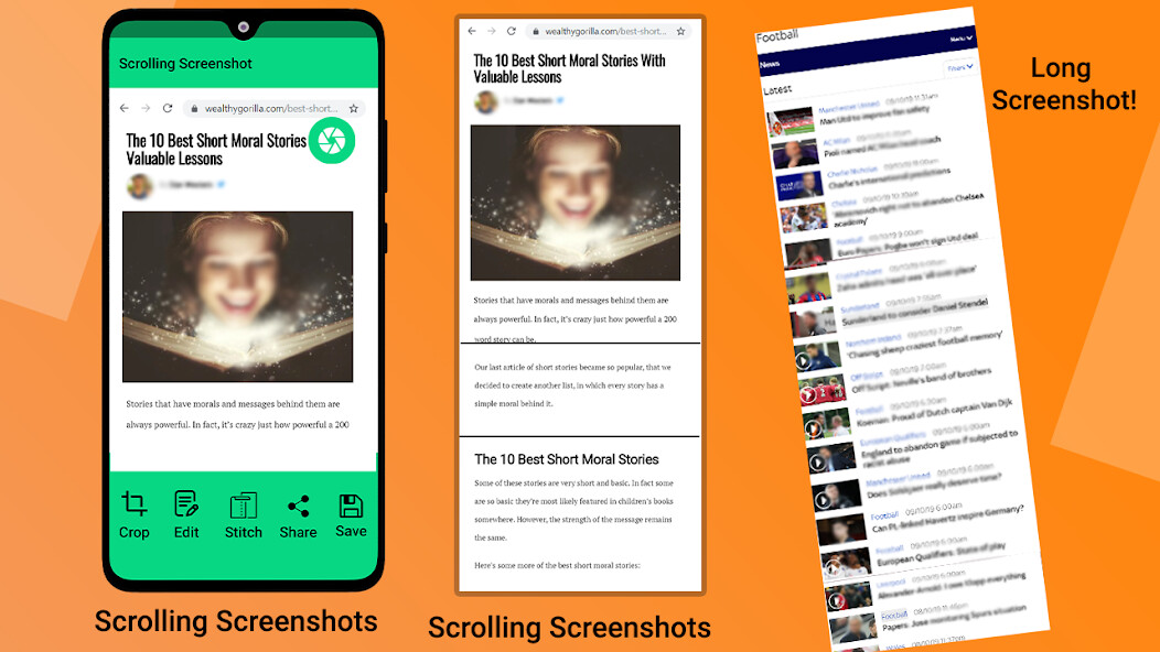 Run android online APK Easy Scrolling Screenshot: Long ScreenShot Capture from MyAndroid or emulate Easy Scrolling Screenshot: Long ScreenShot Capture using MyAndroid