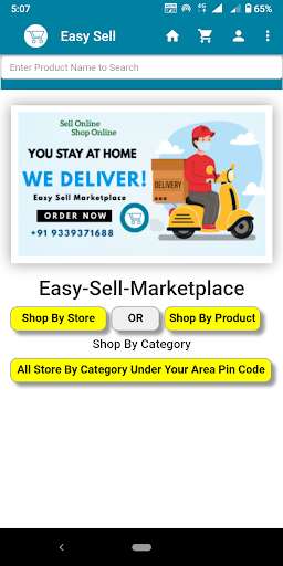 Run android online APK Easy Sell Marketplace from MyAndroid or emulate Easy Sell Marketplace using MyAndroid