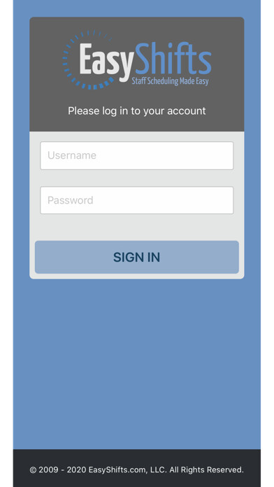 Emulate iPhone app EasyShifts using MyAndroid Emulate iPhone app EasyShifts using MyAndroid
