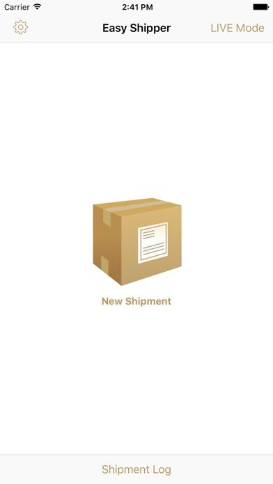 Emulate iPhone app Easy Shipper using MyAndroid