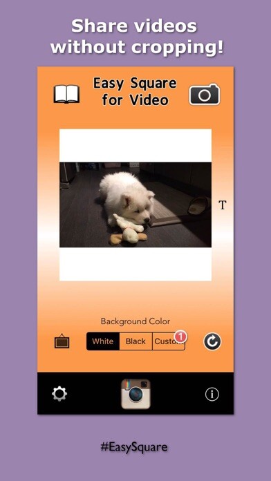 Emulate iPhone app Easy Square Video to Instagram using MyAndroid Emulate iPhone app Easy Square Video to Instagram using MyAndroid