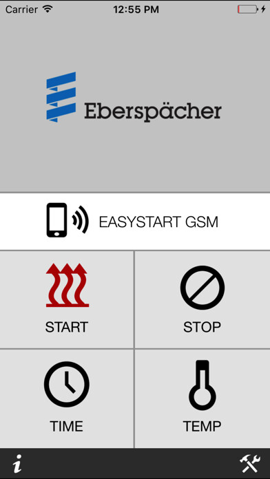 Emulate iPhone app EasyStart GSM using MyAndroid