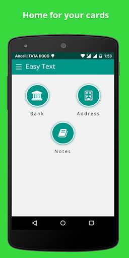 Emulate Android APK Easy Text - Account manager Emulate Android APK Easy Text - Account manager